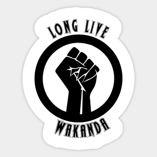 Long Live Wakanda Sticker